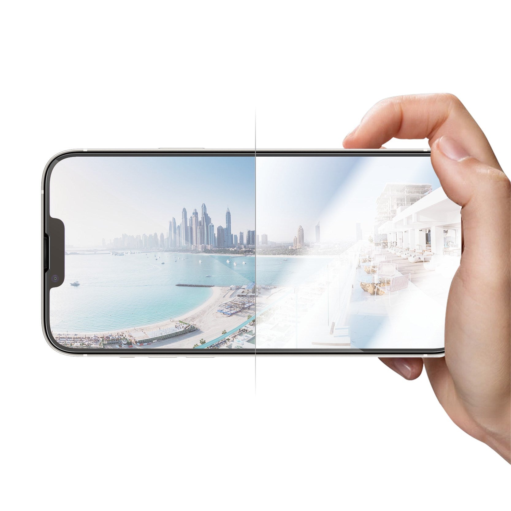 PanzerGlass® Anti-Reflective Screen Protector iPhone 14 Plus | 13 Pro Max | Ultra-Wide Fit w. EasyAligner